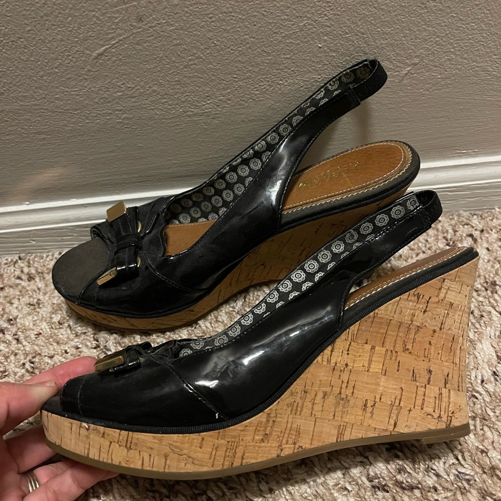 Sperry wedge shoes